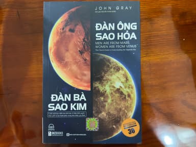 Đàn ông sao Hỏa, Đàn bà sao Kim